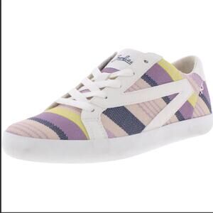 Zodiac Faye Canvas Striped Sneakers
